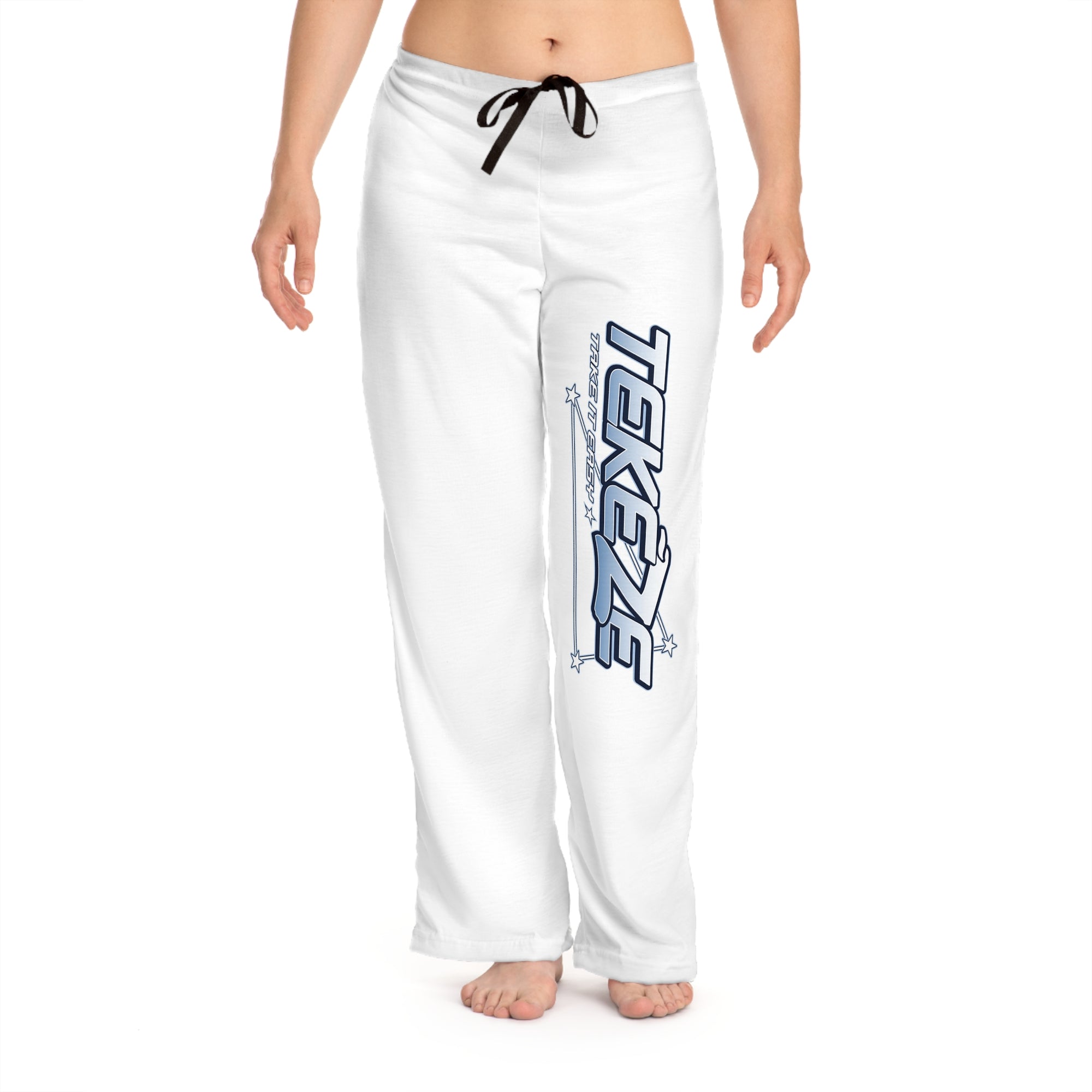 Pajama Pants - TEKEZE Retro Racing Logo Lounge Pants