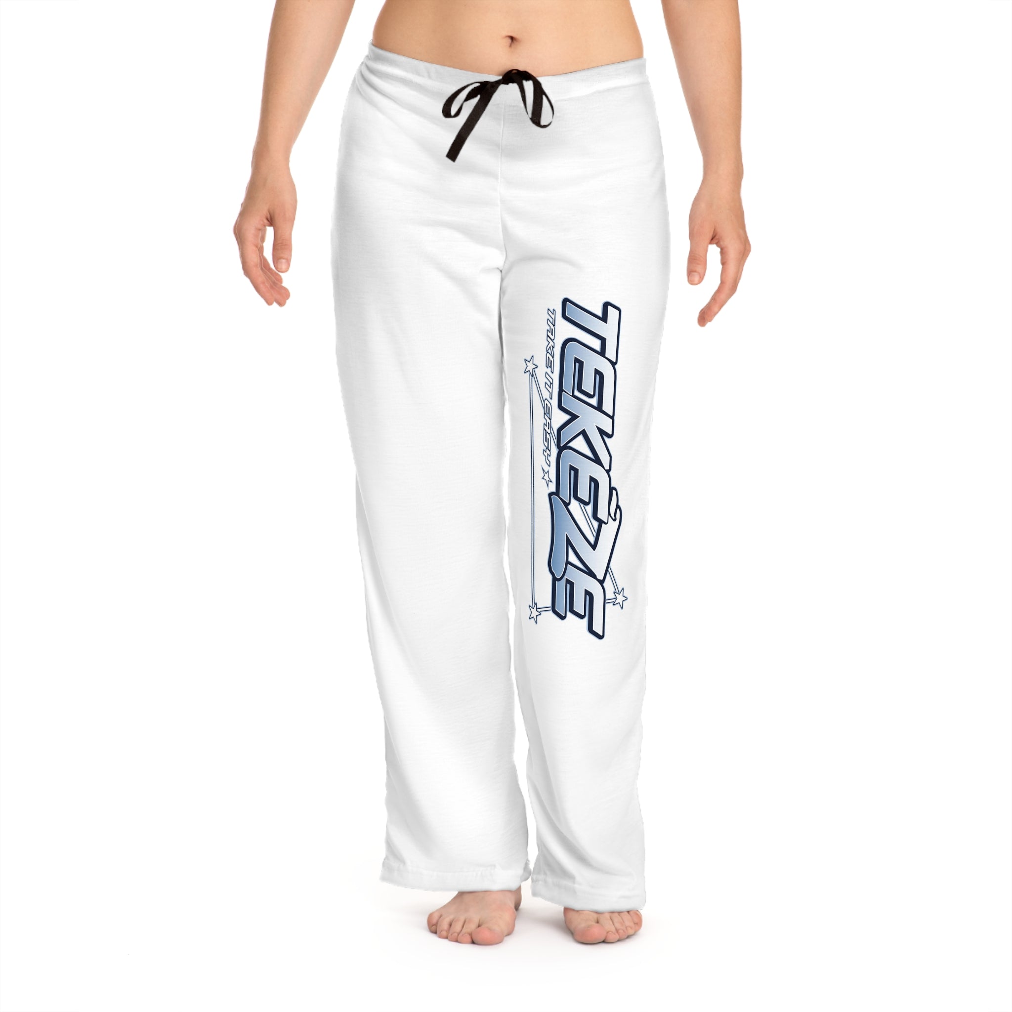 Pajama Pants - TEKEZE Retro Racing Logo Lounge Pants