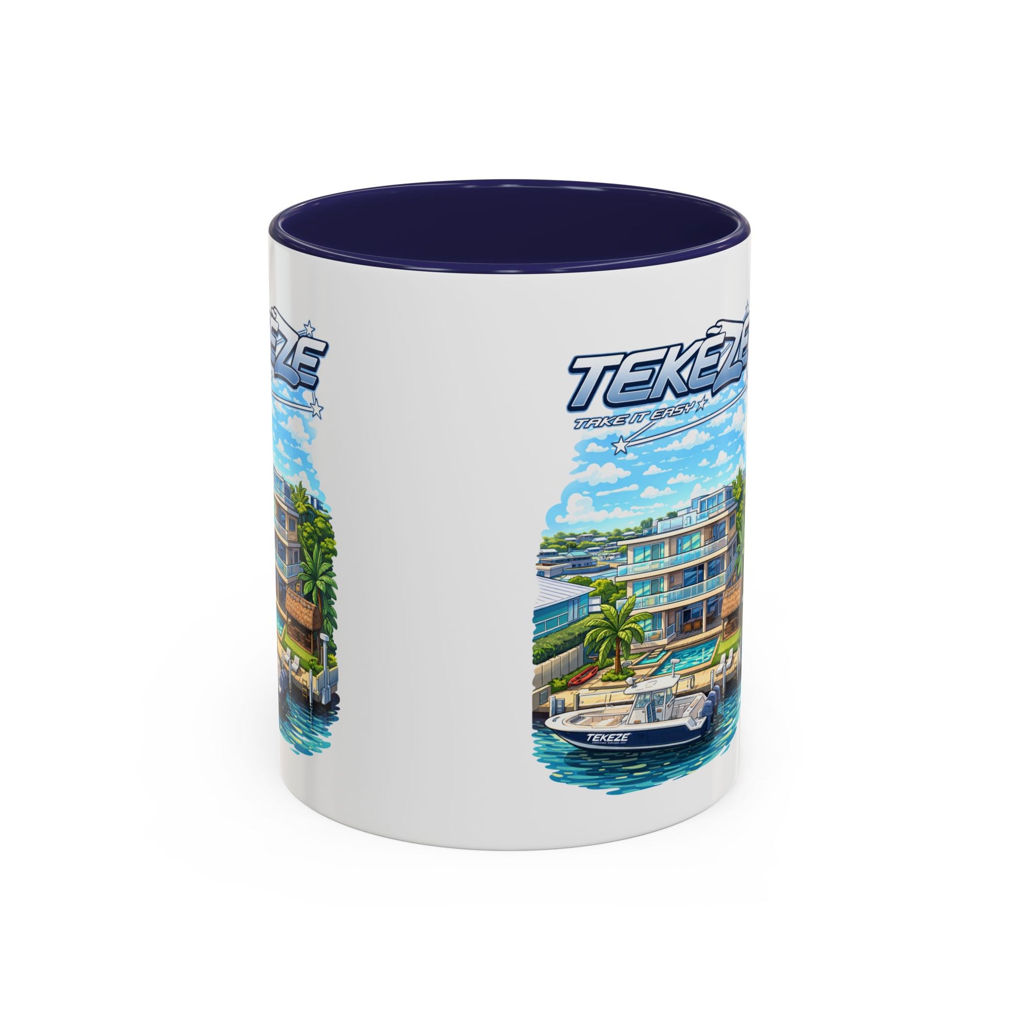 Tekeze Florida Keys Illustration Mug | Accent Coffee Mug