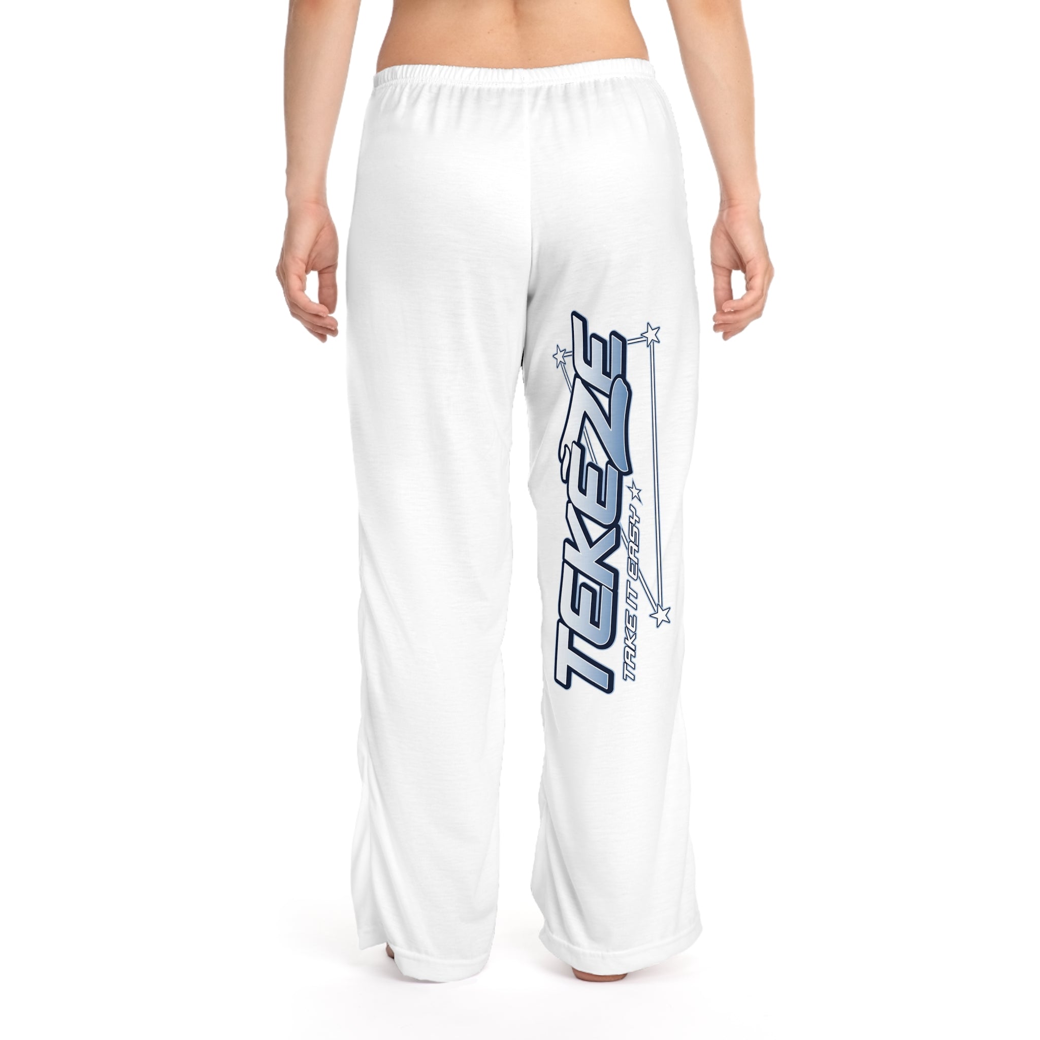 Pajama Pants - TEKEZE Retro Racing Logo Lounge Pants
