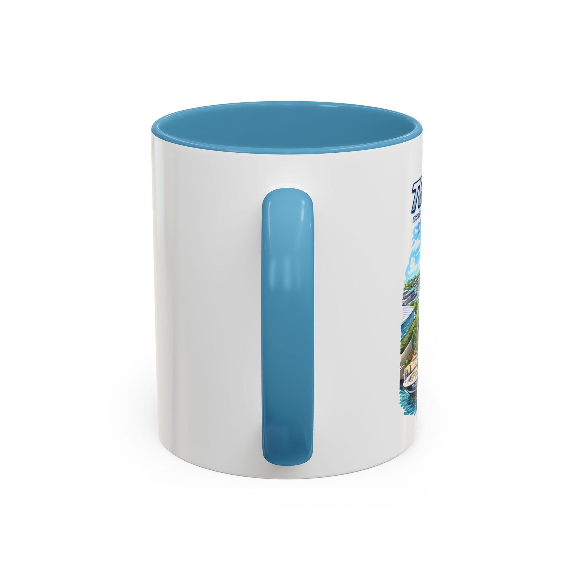 Tekeze Florida Keys Illustration Mug | Accent Coffee Mug