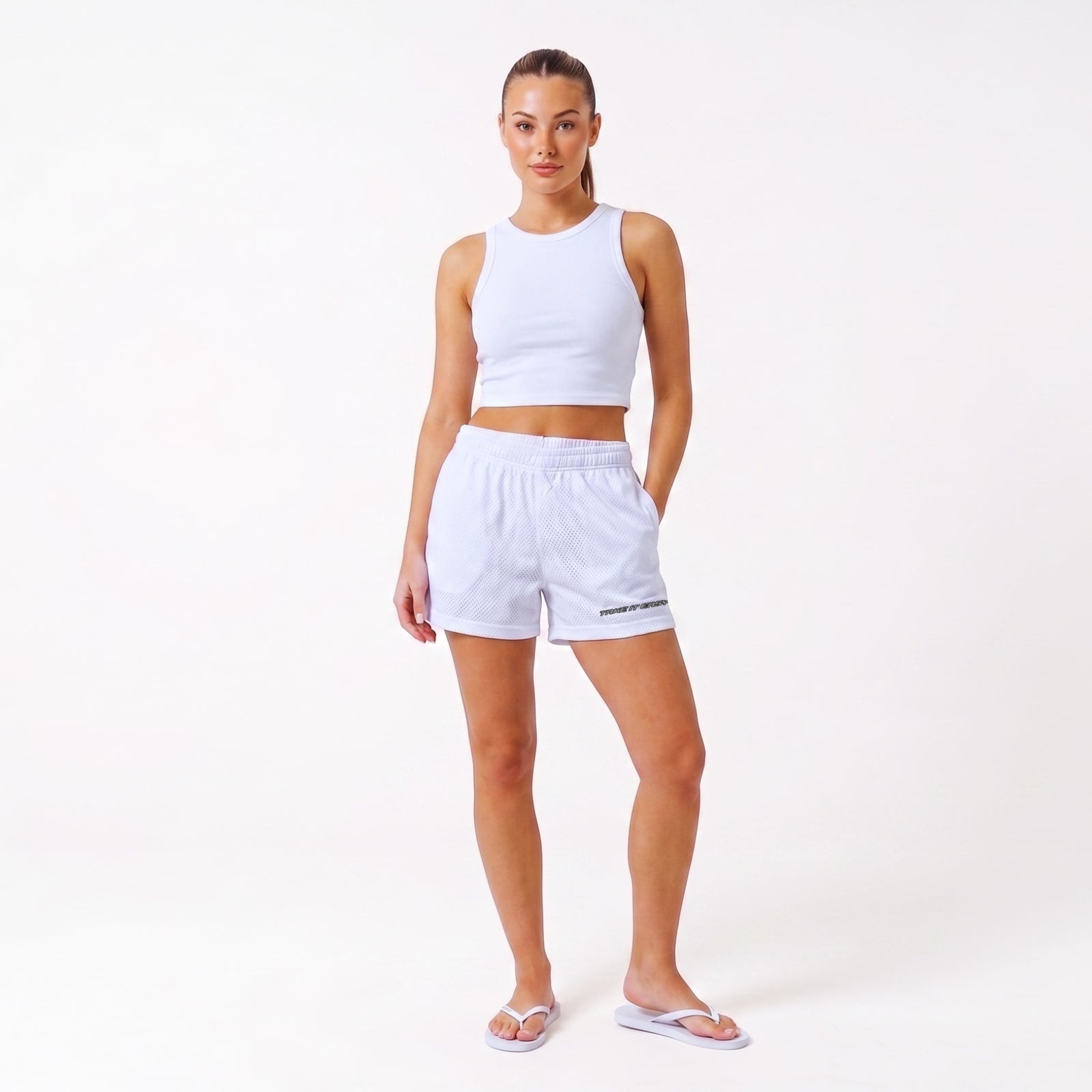 Tekeze Shorts - White